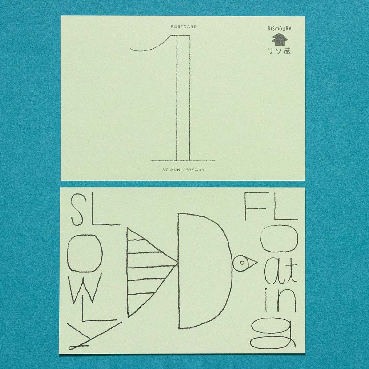 Postcard - Slowly Floating